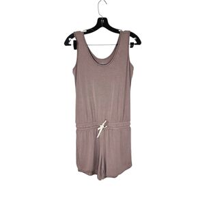 Albion Sleeveless Serenity Romper In Mocha Women's XS Summer